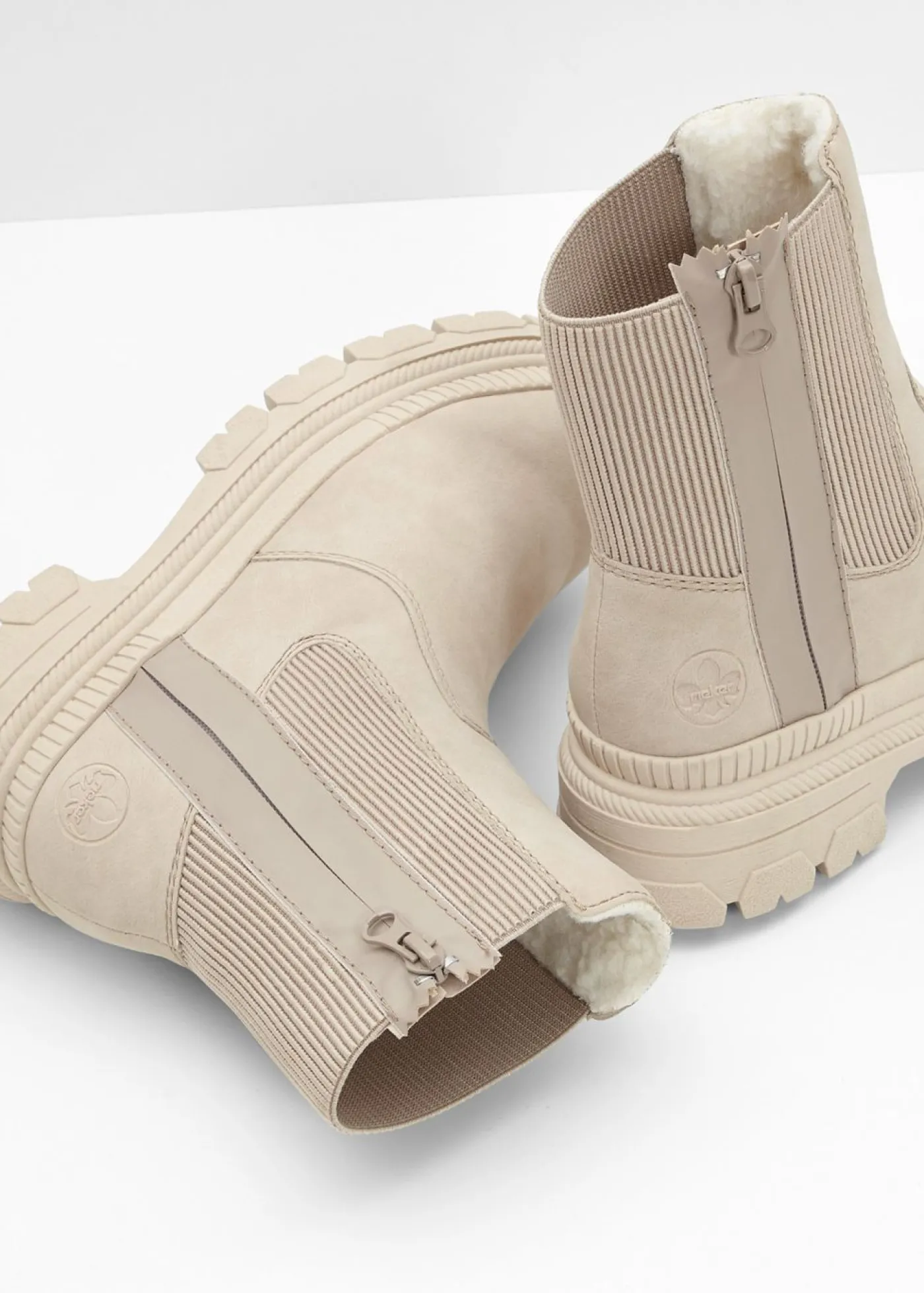 bonprix Rieker Botas de Rieker Beige Outlet