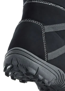 bonprix bonprix Botas forradas con cordones Negro Discount