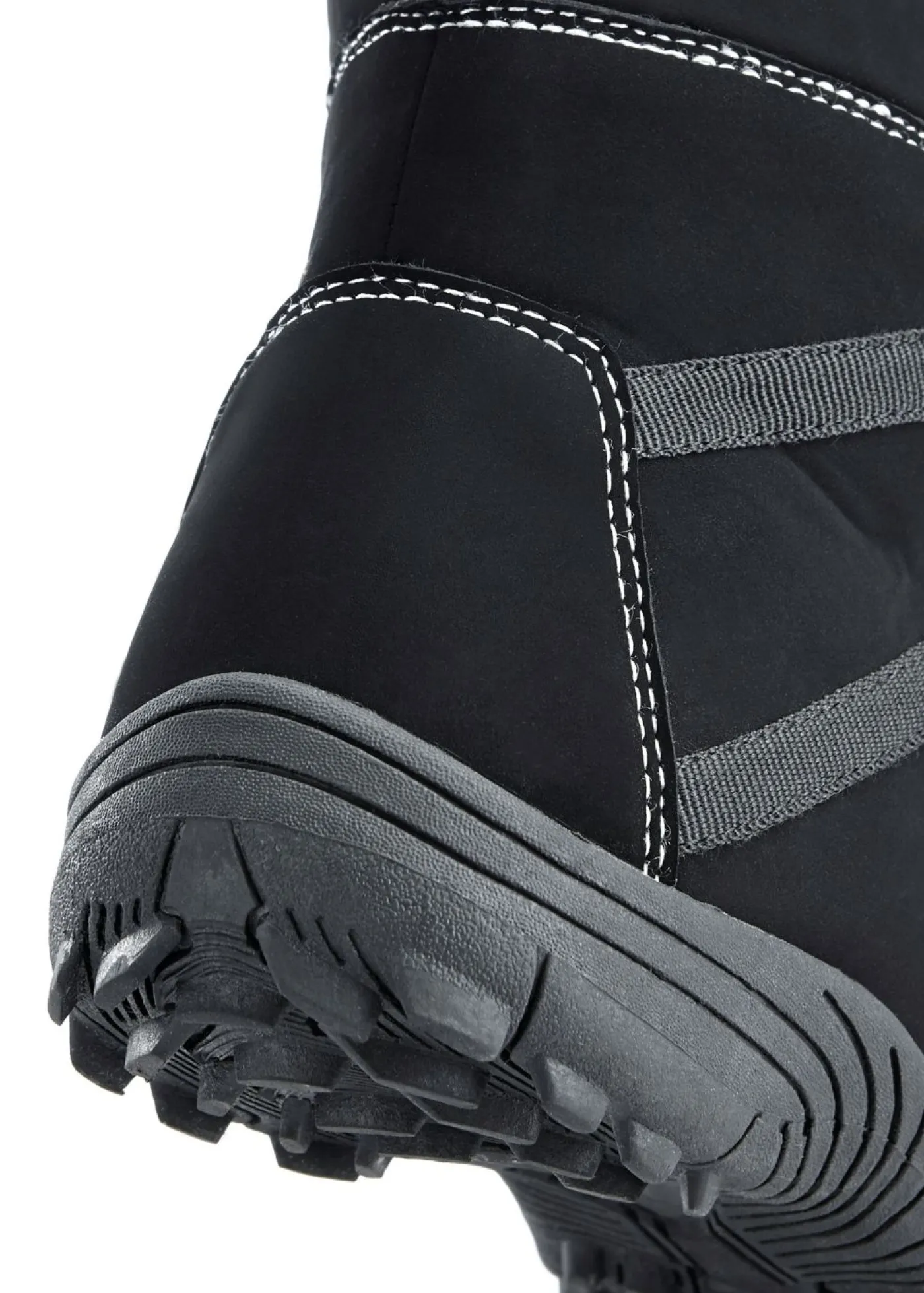bonprix bonprix Botas forradas con cordones Negro Discount