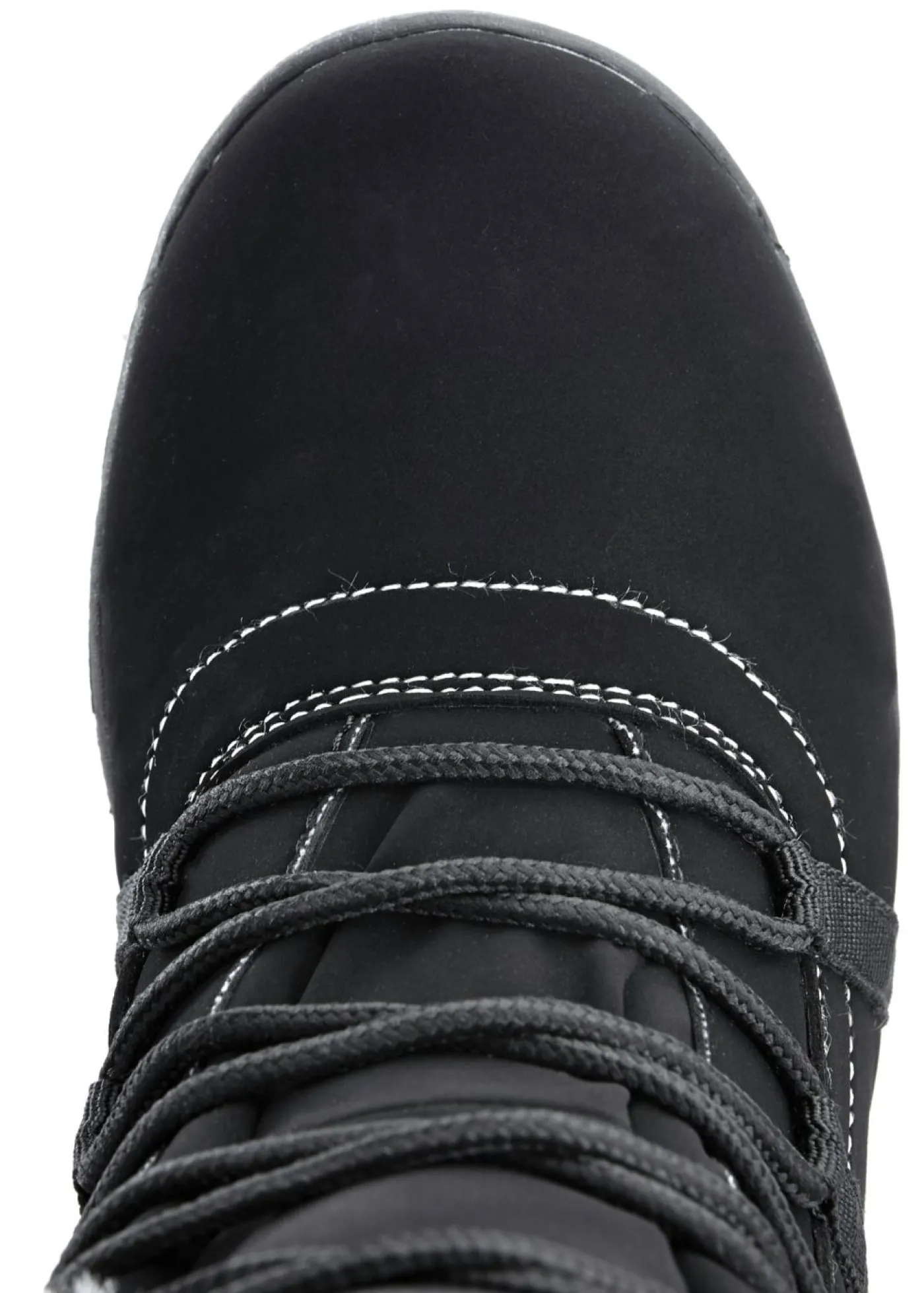 bonprix bonprix Botas forradas con cordones Negro Discount