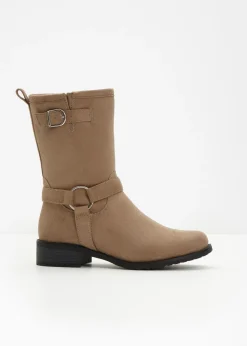 bonprix bonprix Botas moteras oliva pálido Sale