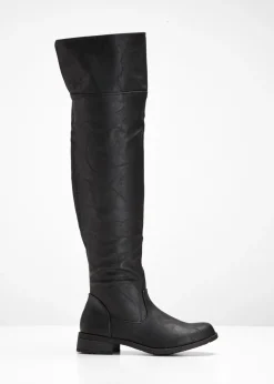 bonprix bonprix Botas por encima de la rodilla Negro Clearance