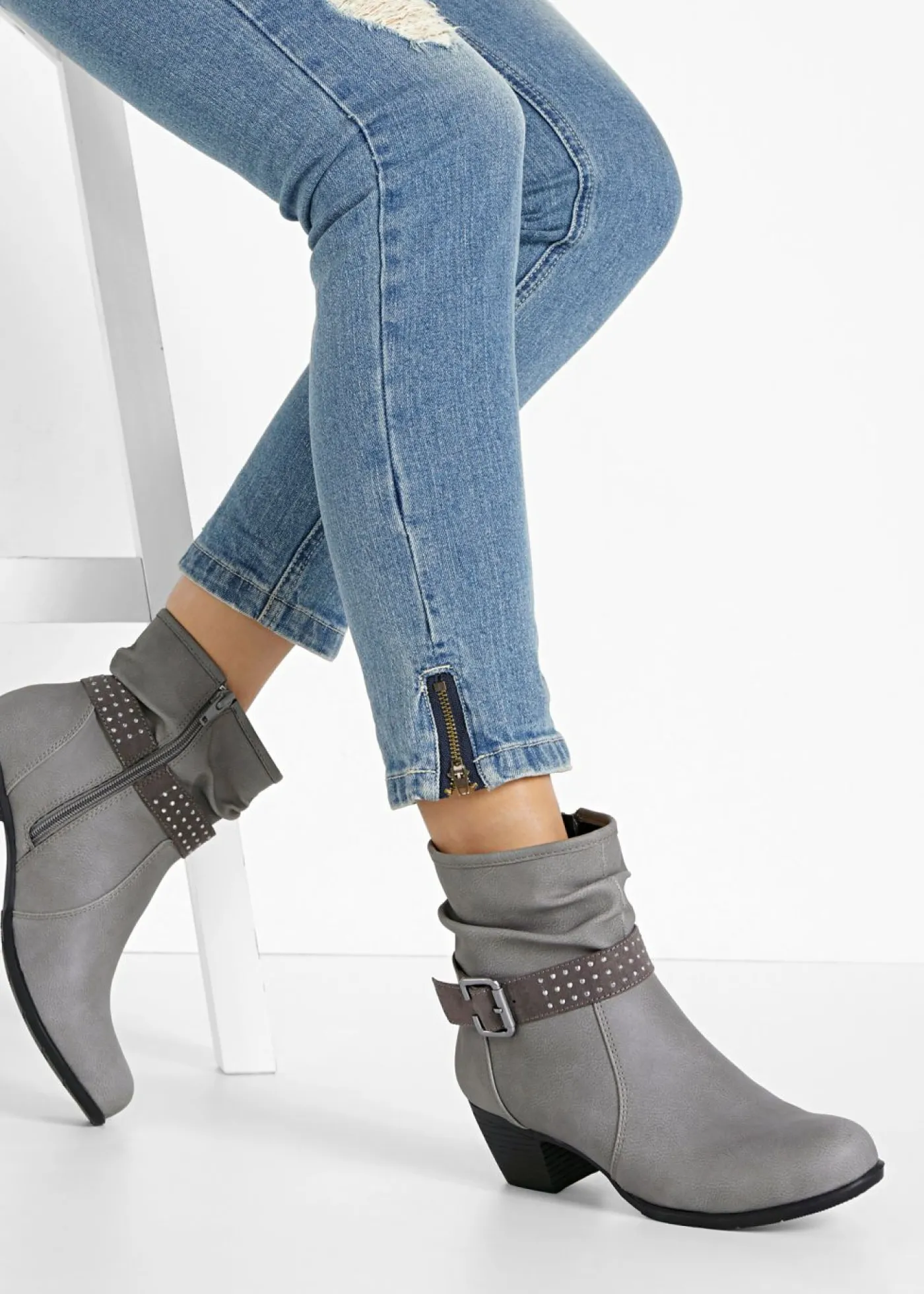 bonprix bonprix Botines pizarra Hot