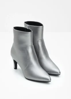 bonprix bonprix Botines Plata metalizado Clearance