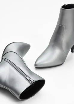 bonprix bonprix Botines Plata metalizado Clearance