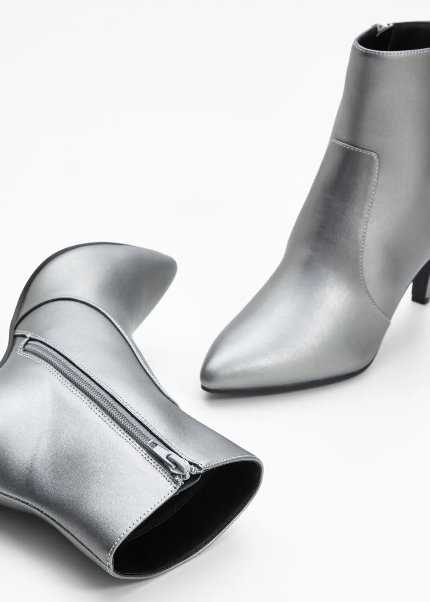 bonprix bonprix Botines Plata metalizado Clearance