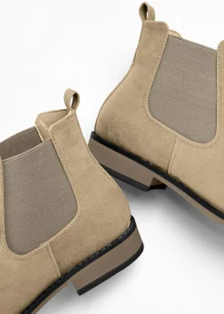 bonprix bonprix Botines Chelsea Beige Clearance