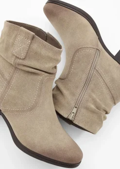 bonprix Jana Botines cowboy taupe New