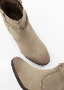 bonprix Jana Botines cowboy taupe New