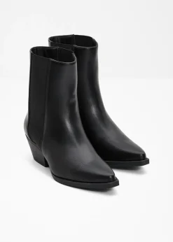 bonprix bonprix Botines cowboy Negro New