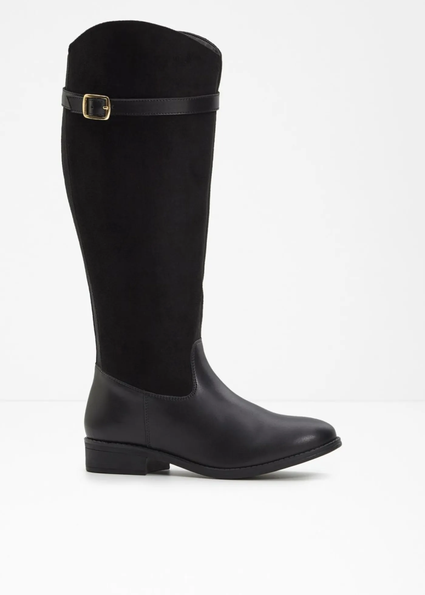 bonprix bonprix Botines de caña ancha Negro Discount