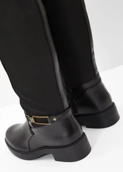 bonprix bonprix Botines de caña ancha Negro Sale