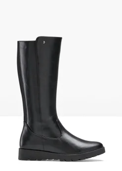 bonprix bonprix Botines de caña ancha Negro Outlet
