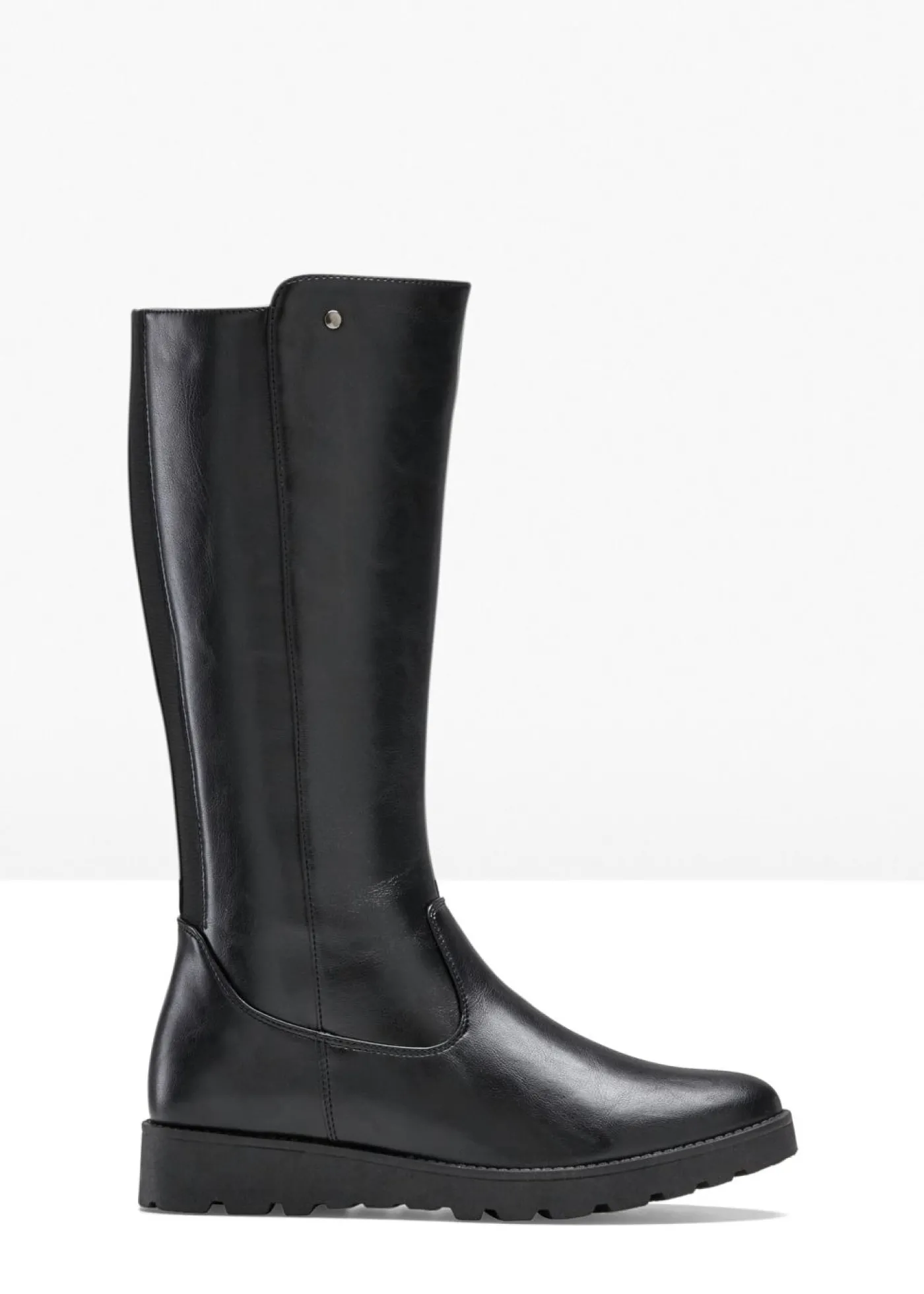 bonprix bonprix Botines de caña ancha Negro Outlet