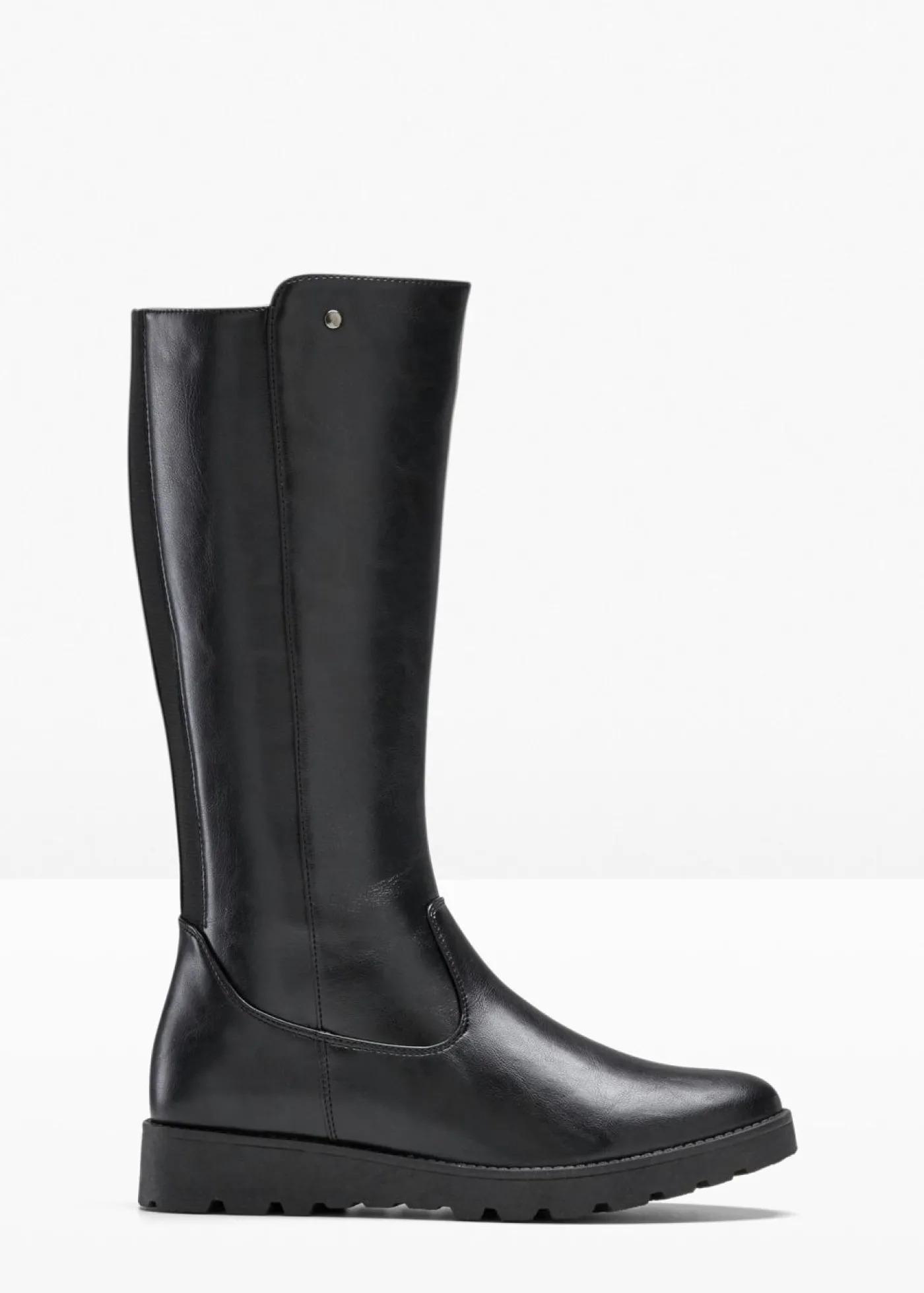 bonprix bonprix Botines de caña ancha Negro Outlet