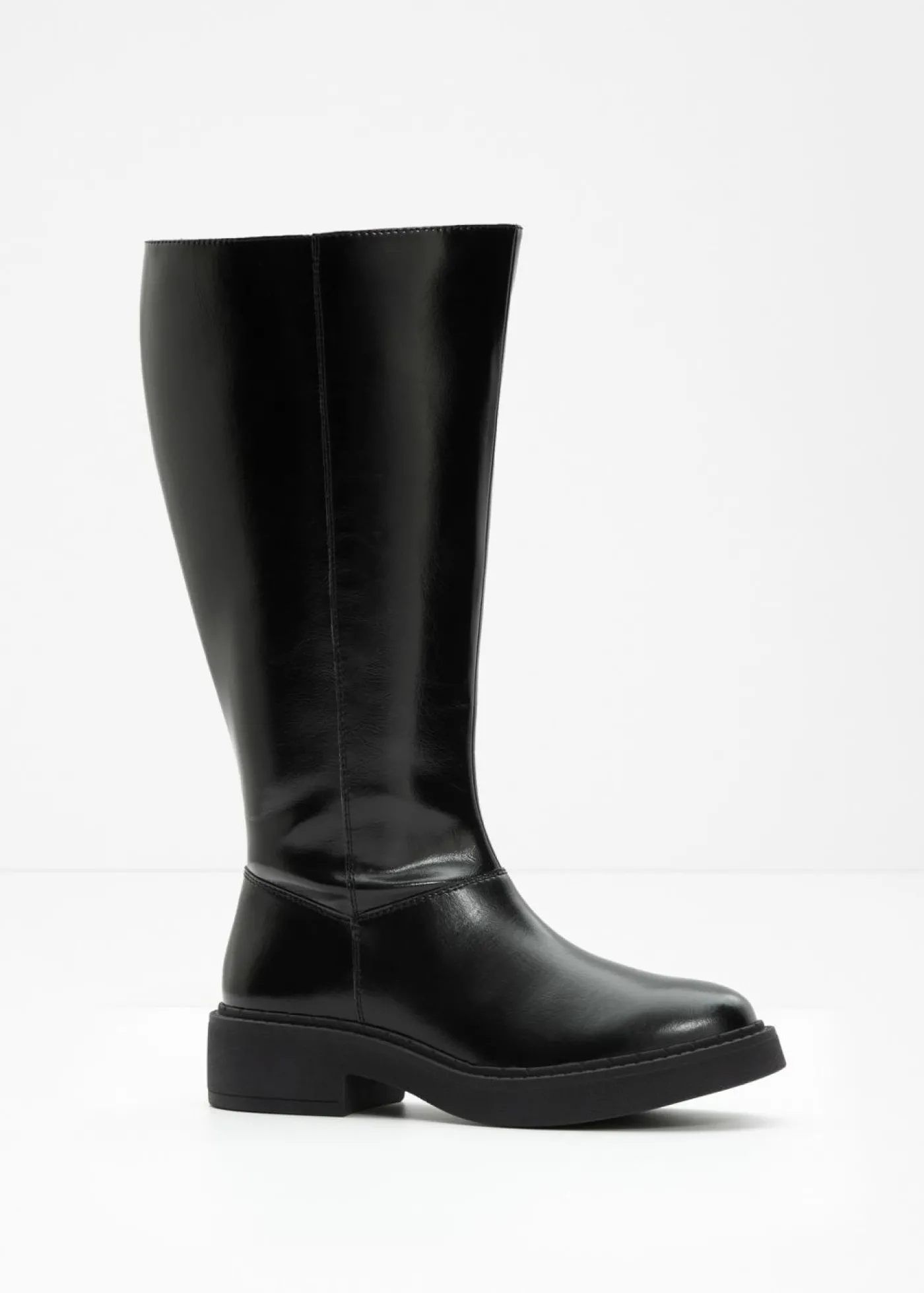 bonprix bonprix Botines de caña ancha Negro