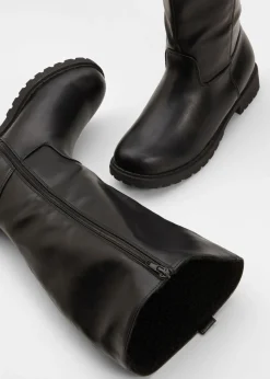 bonprix bonprix Botines de caña ancha Negro Sale