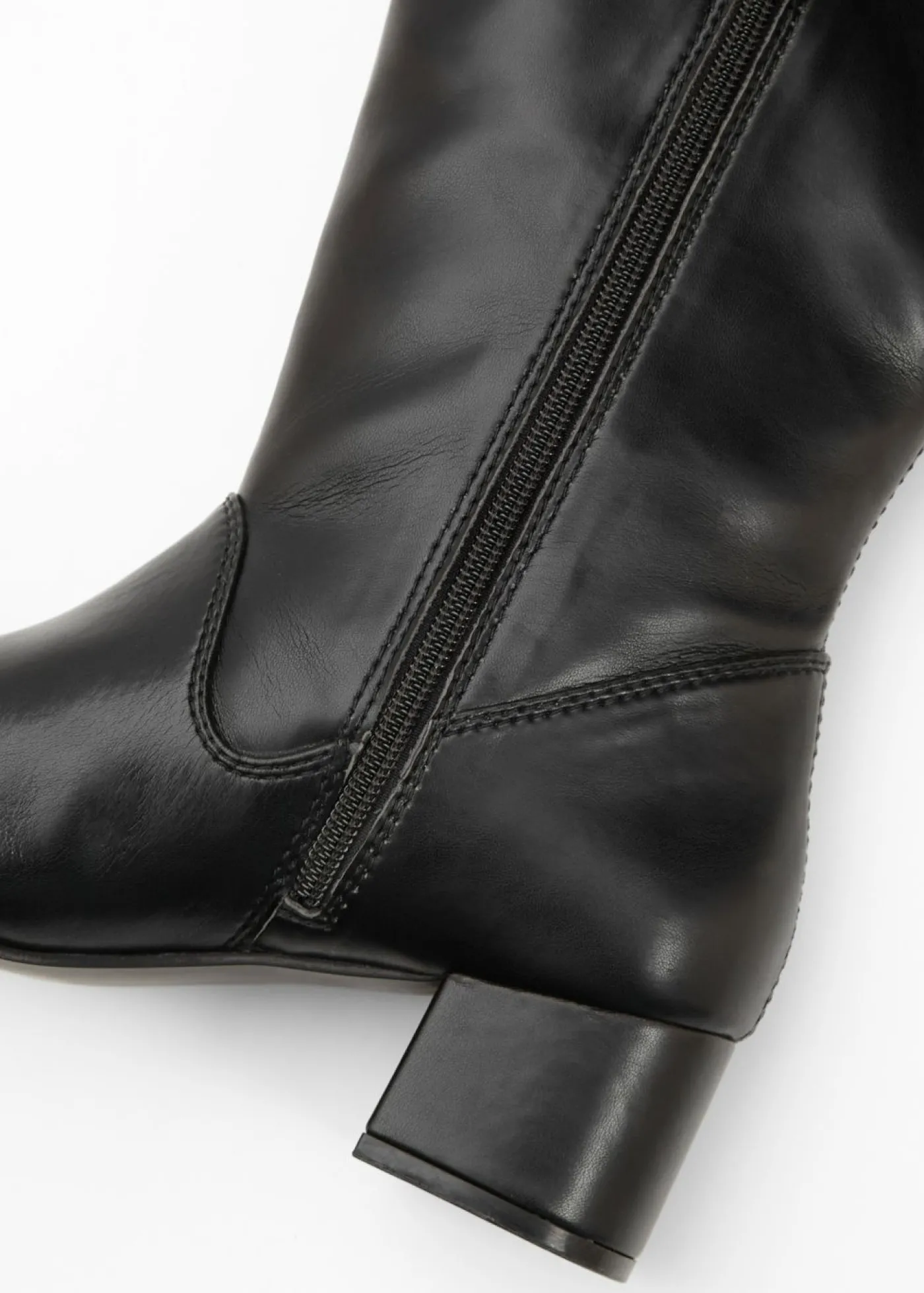 bonprix bonprix Botines de caña ancha Negro New