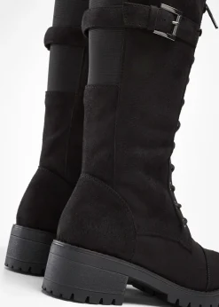 bonprix bonprix Botines de cordones Negro Hot
