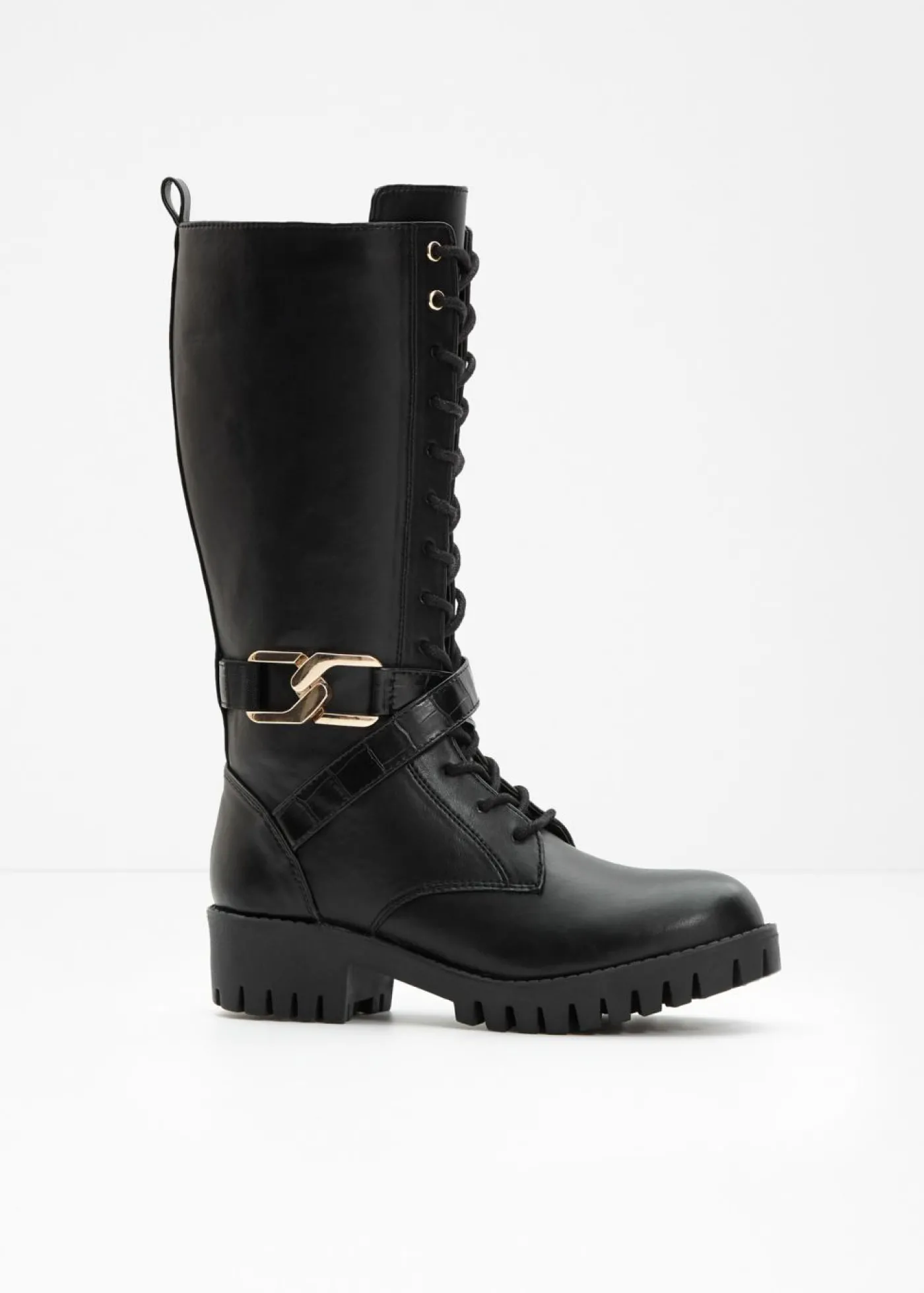 bonprix bonprix Botines de cordones Negro Online