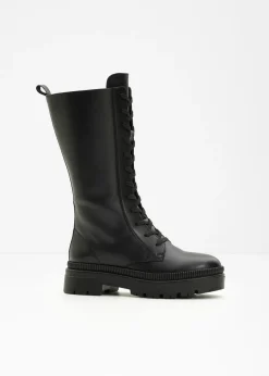 bonprix bonprix Botines de cordones Negro Best