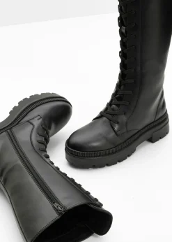 bonprix bonprix Botines de cordones Negro Best