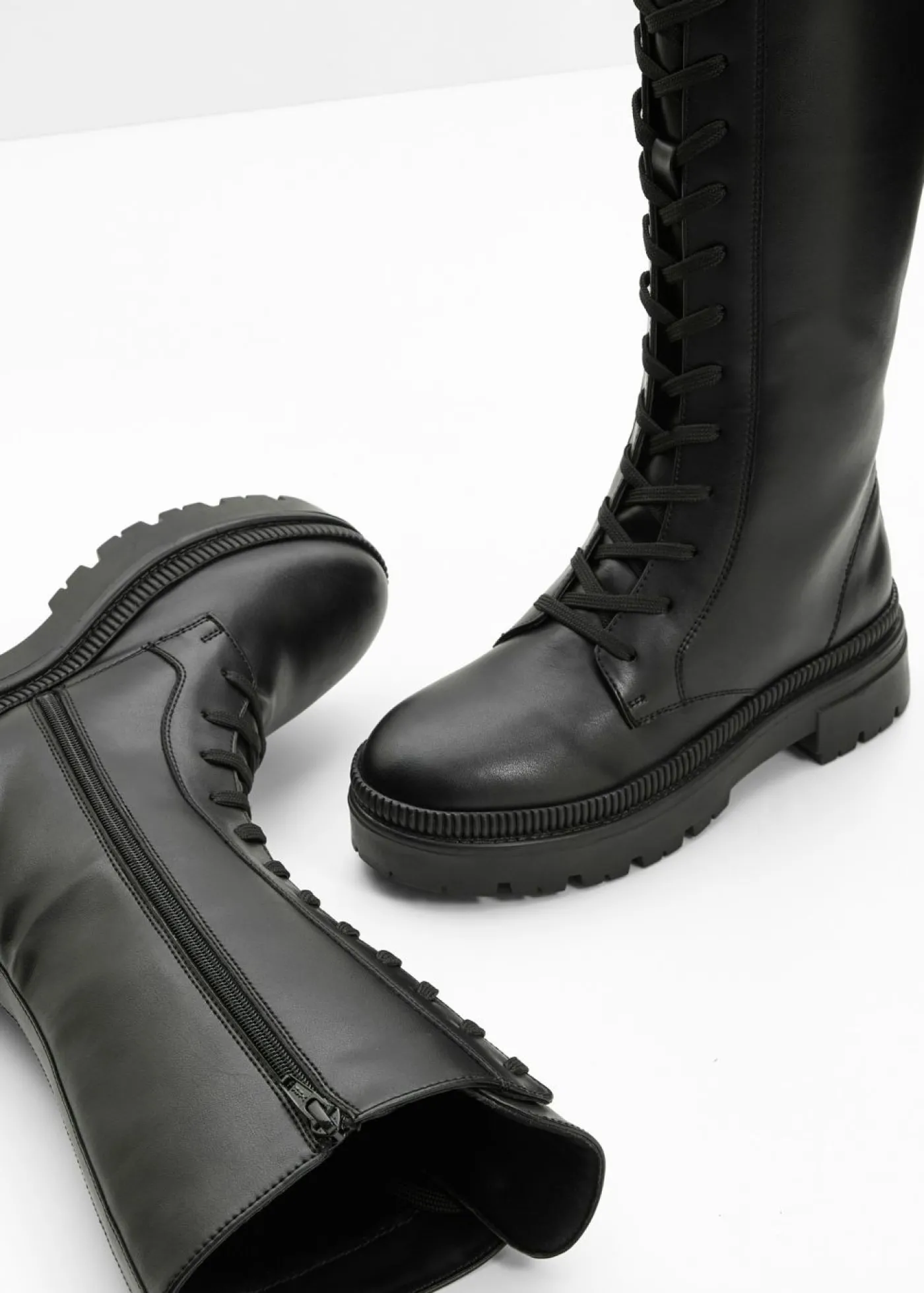 bonprix bonprix Botines de cordones Negro Best