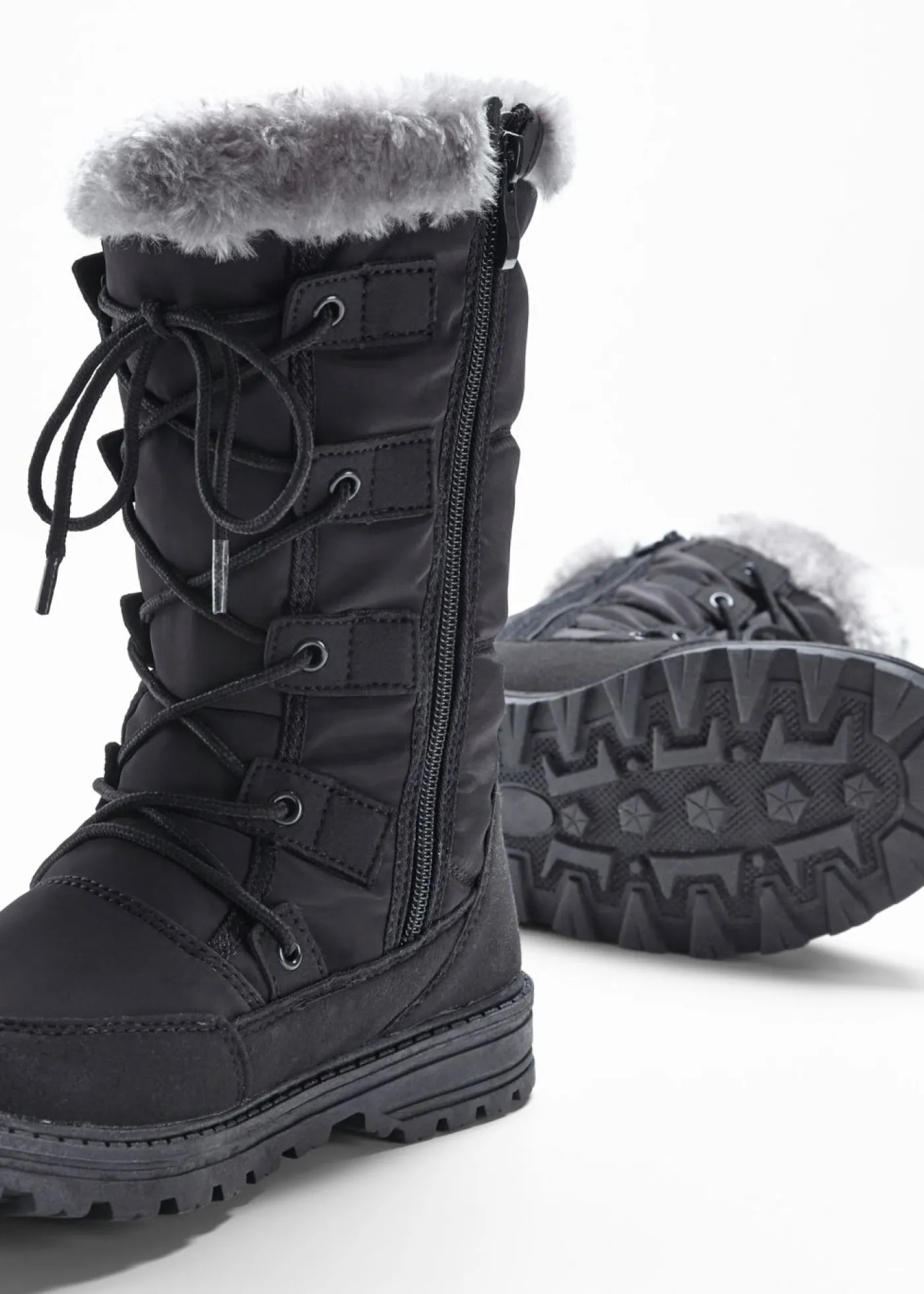 bonprix bonprix Botines de cordones Negro Sale