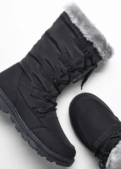 bonprix bonprix Botines de cordones Negro Sale