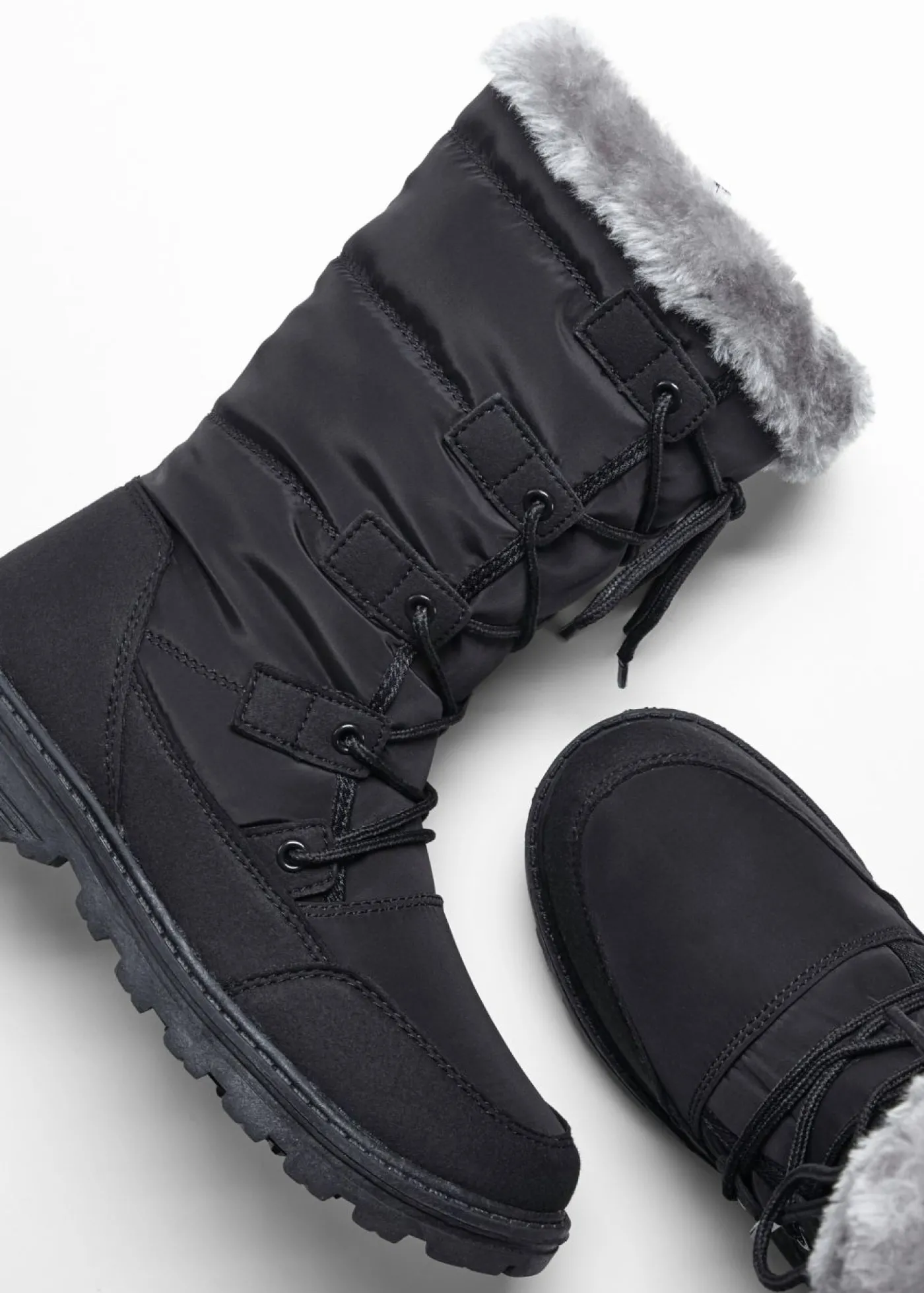 bonprix bonprix Botines de cordones Negro Sale