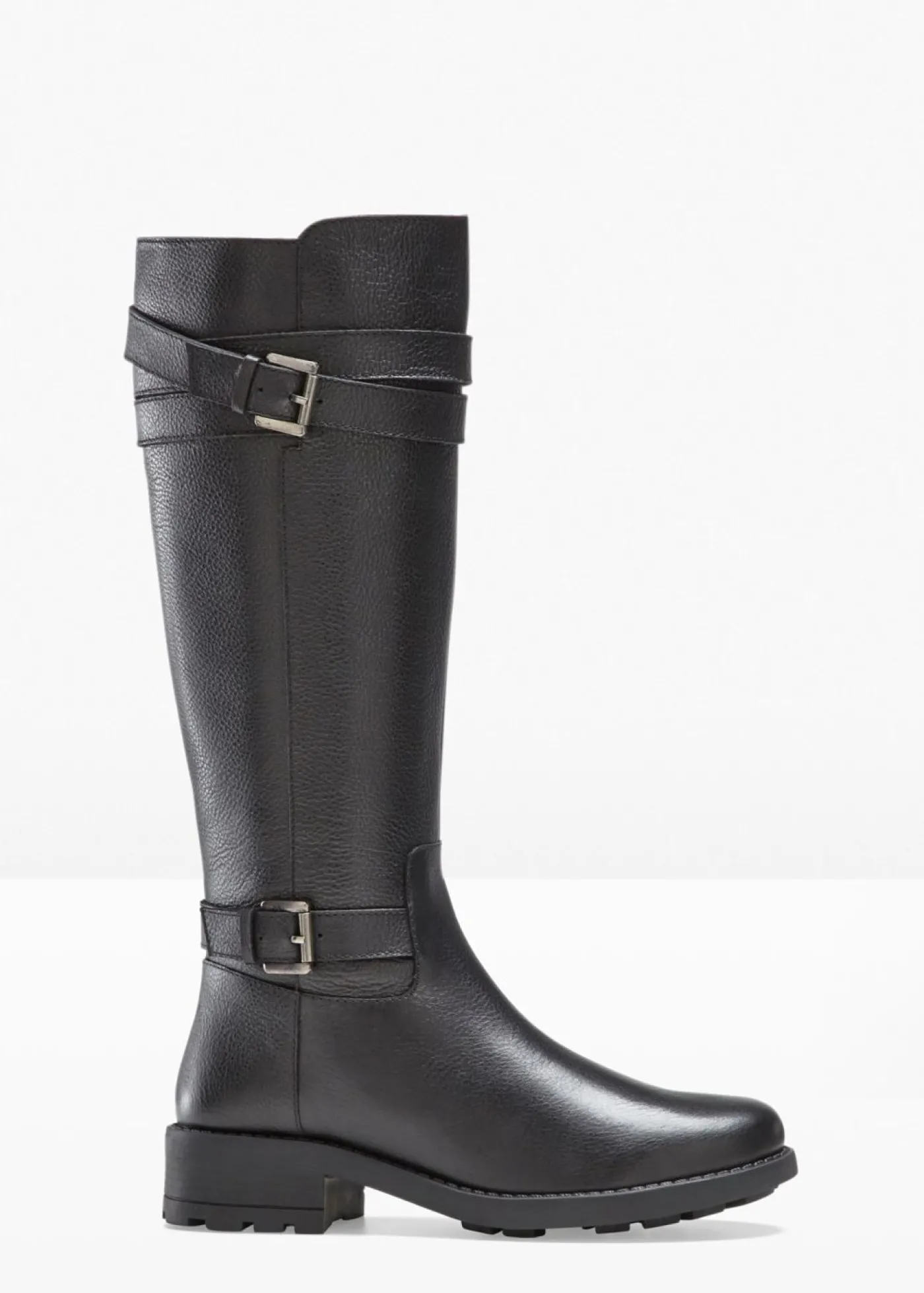 bonprix bonprix Botines de cuero Negro New