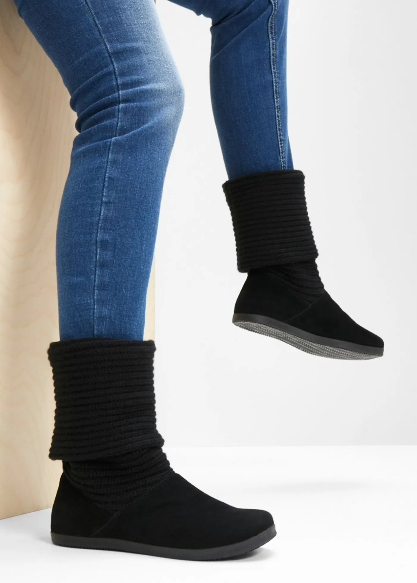 bonprix bonprix Botines de invierno Negro Hot