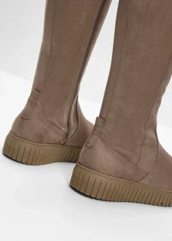 bonprix Jana Botines Jana de ancho cómodo Marrón grisáceo Best