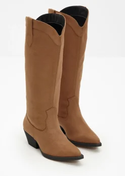 bonprix bonprix Botines vaqueros bronceado Online