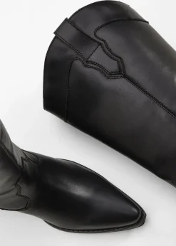 bonprix bonprix Botines vaqueros Negro Clearance