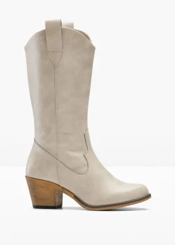 bonprix bonprix Botines vaqueros Marrón grisáceo Clearance
