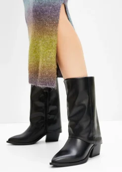 bonprix bonprix Botines vaqueros Negro Online