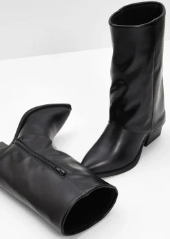 bonprix bonprix Botines vaqueros Negro Online