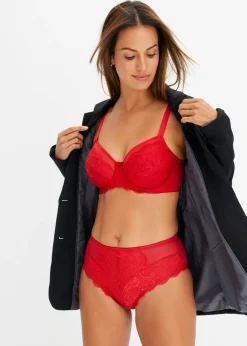 bonprix bonprix Braga Negro-rojo salsa New