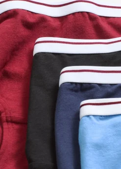 bonprix bonprix Braga (4 unidades) azul provenzal-rojo rubí-azul marino-negro Clearance
