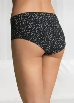 bonprix bonprix Braga (4 unidades) Negro-negro estampado Outlet