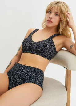 bonprix bonprix Braga (4 unidades) Negro-negro estampado Outlet