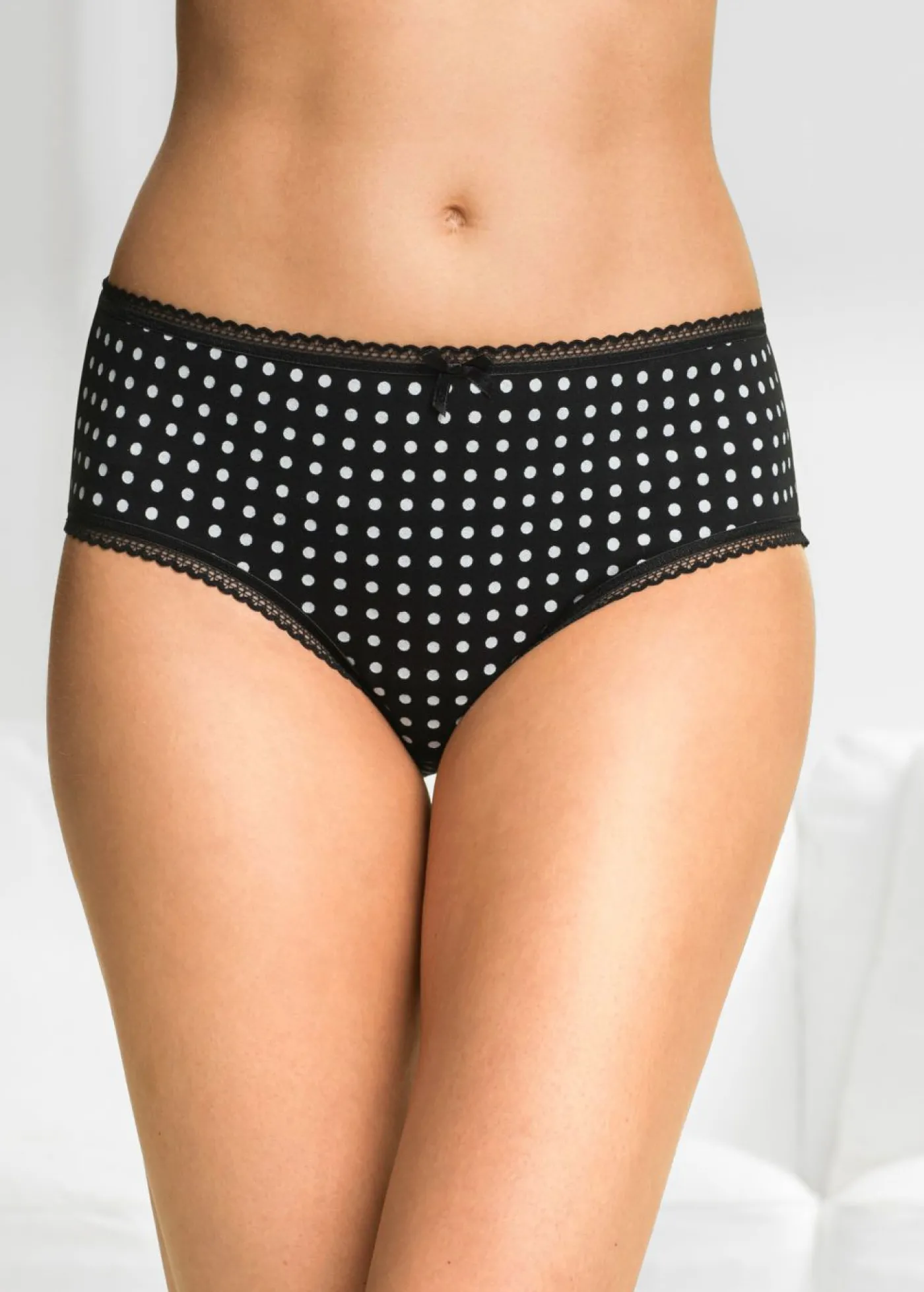 bonprix bonprix Braga (4 unidades) Negro-blanco Outlet