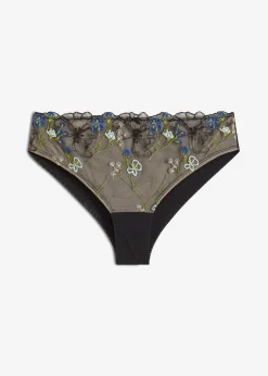 bonprix bonprix Braga brasileña negro-verde gema-beige mate-púrpura-menta-azul zafiro New