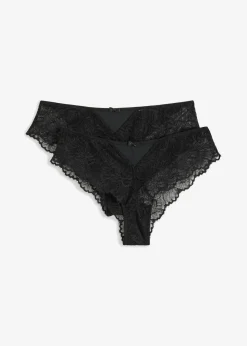 bonprix bonprix Braga brasileña (2 unidades) Negro Online