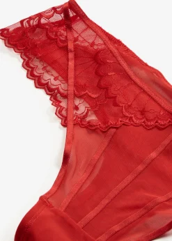 bonprix bonprix Braga brasileña con bordado Rojo salsa Hot