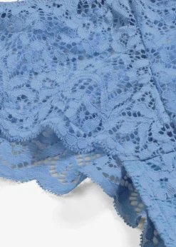 bonprix bonprix Braga brasileña con encaje azul provenzal Discount