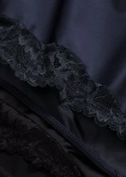 bonprix bonprix Braga brillante y efecto moldeador medio (2 unidades) negro-azul intenso Sale