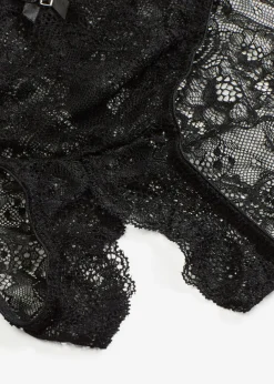 bonprix bonprix Braga con abertura Negro Discount