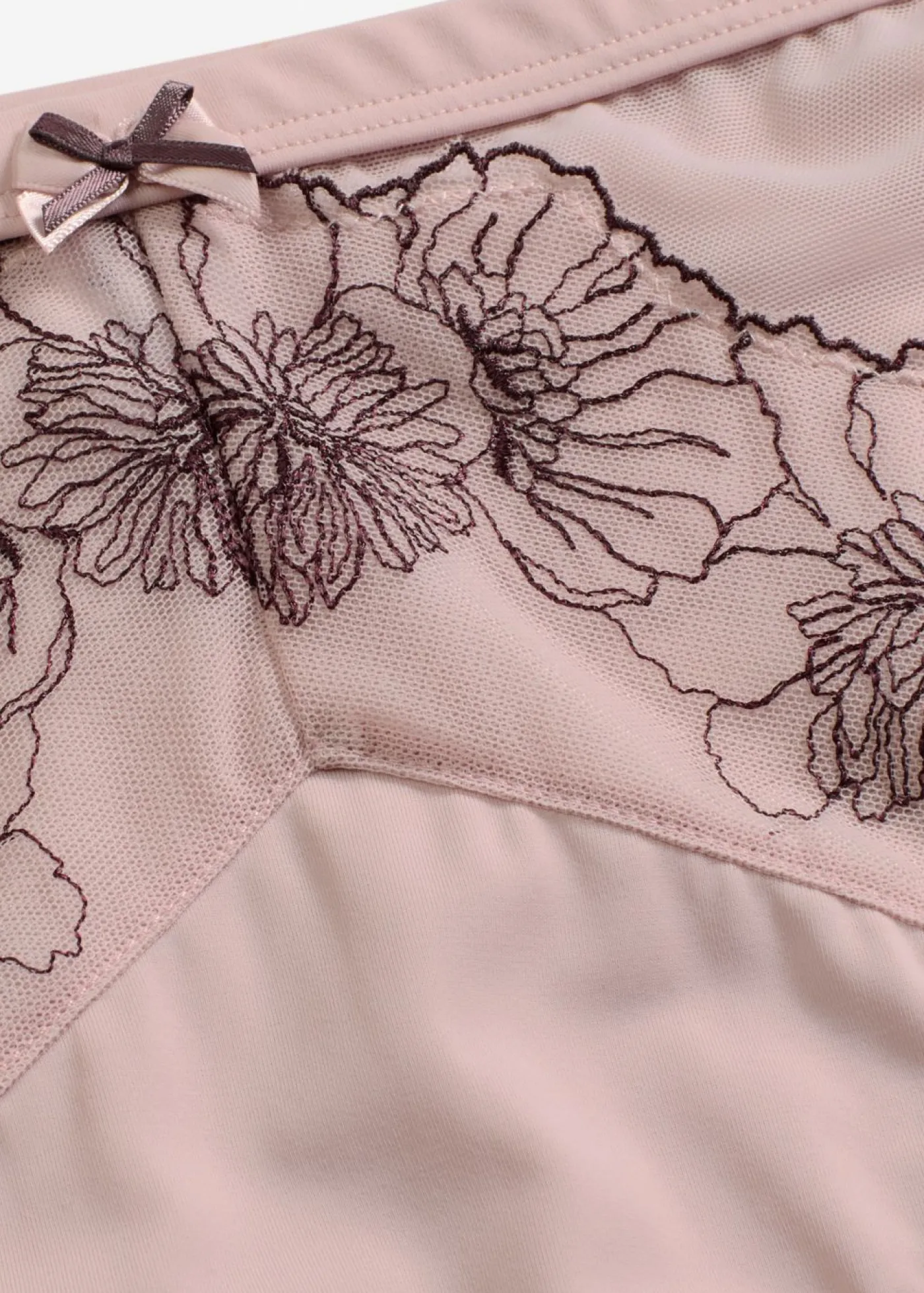 bonprix bonprix Braga con bordado delicado rosa mate-baya Online